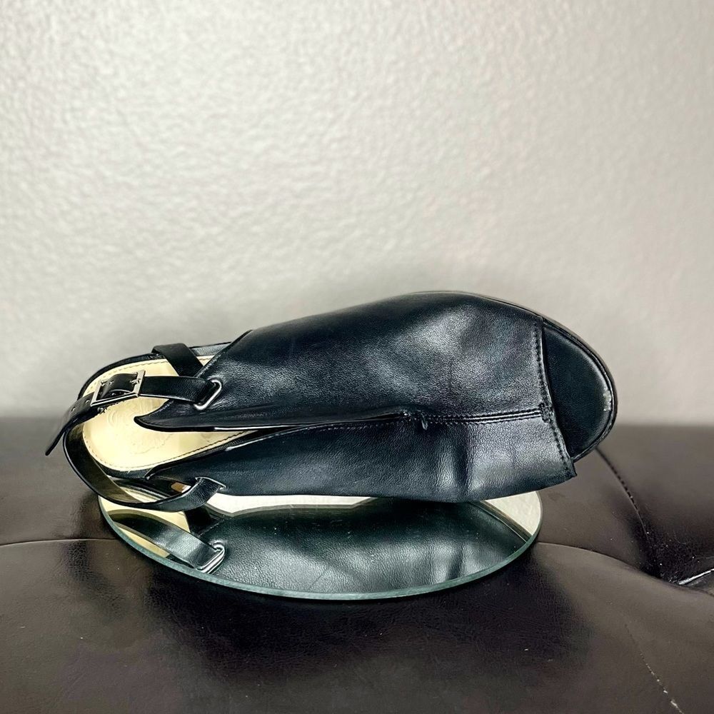 Vince Camuto Cutout Boot Heels Strap Heels Ankle Booties Buckle Size 7.5​​​ - Picture 5 of 12